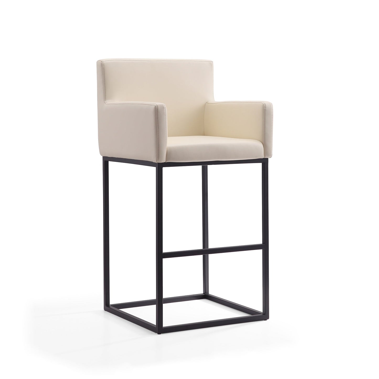 Manhattan Comfort Ambassador Bar Stool - Set of 3
