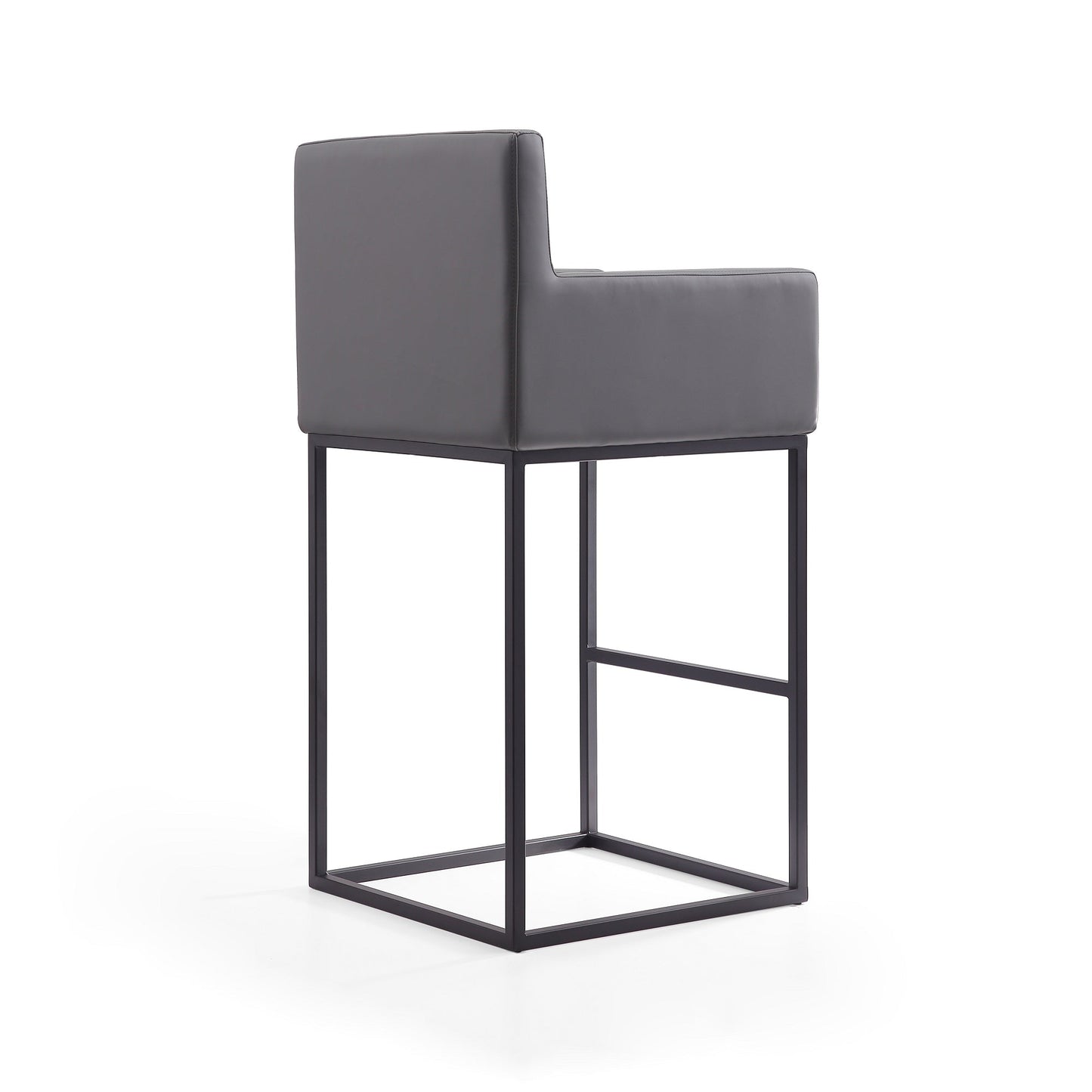 Manhattan Comfort Ambassador Bar Stool - Set of 3