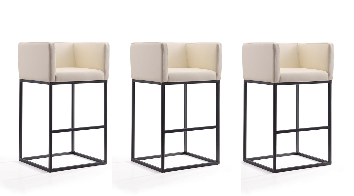 Manhattan Comfort Embassy Bar Stool - Set of 3