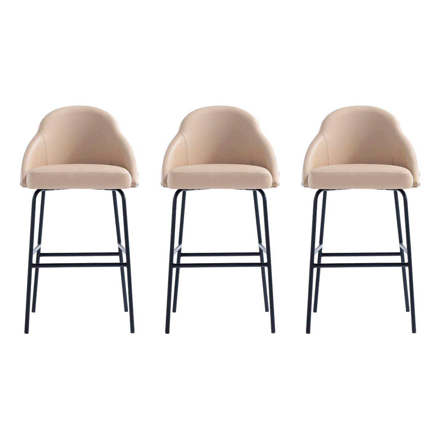 Manhattan Comfort Gracie Barstool - Set of 3