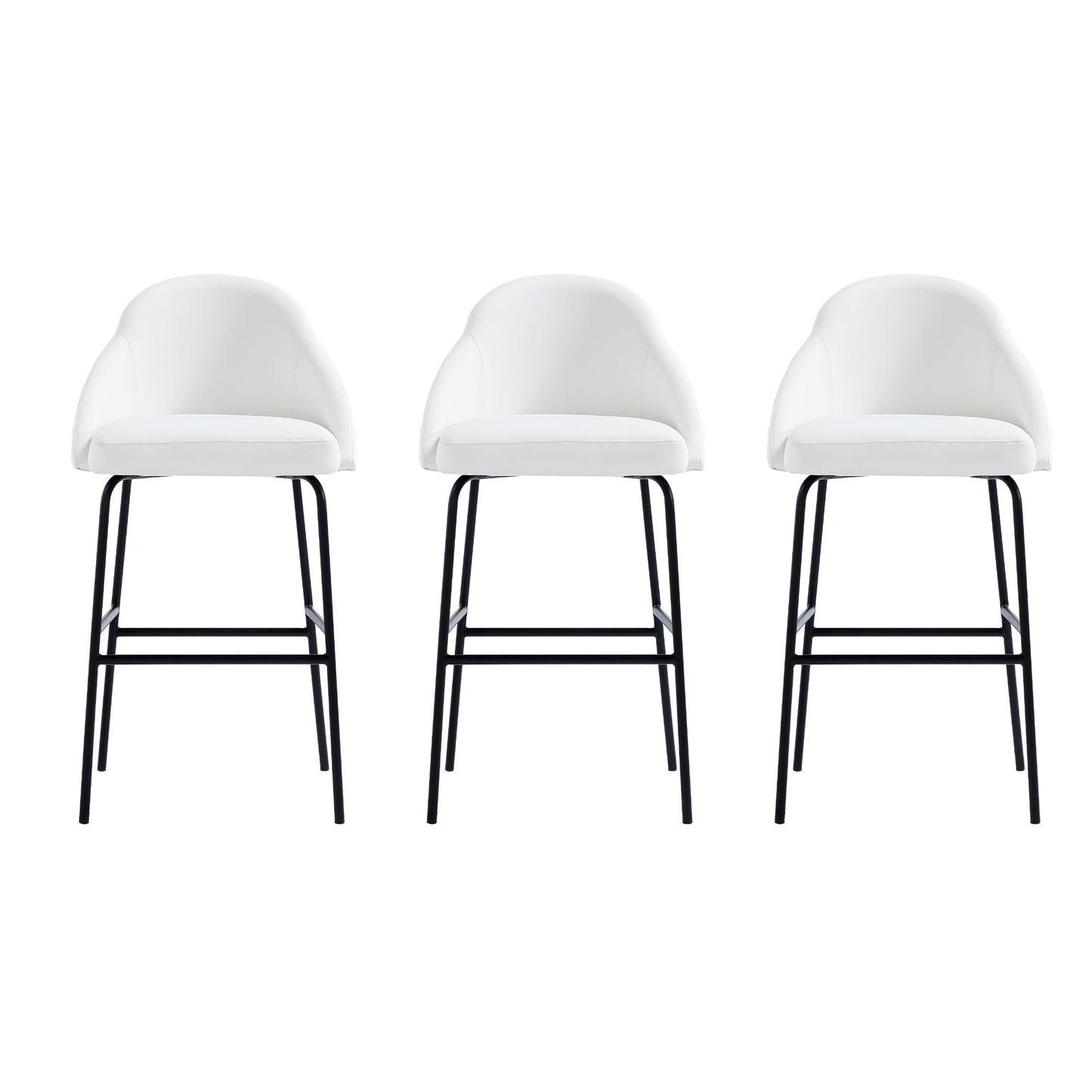 Manhattan Comfort Gracie Barstool - Set of 3