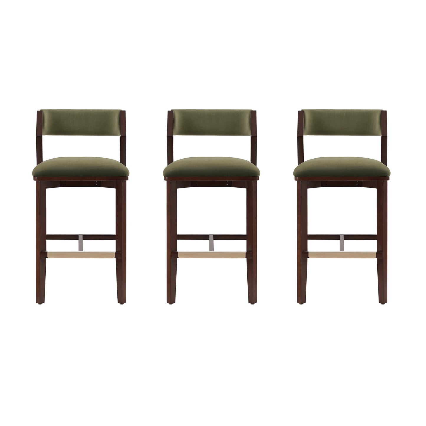 Manhattan Comfort Patricia Barstool - Set of 3