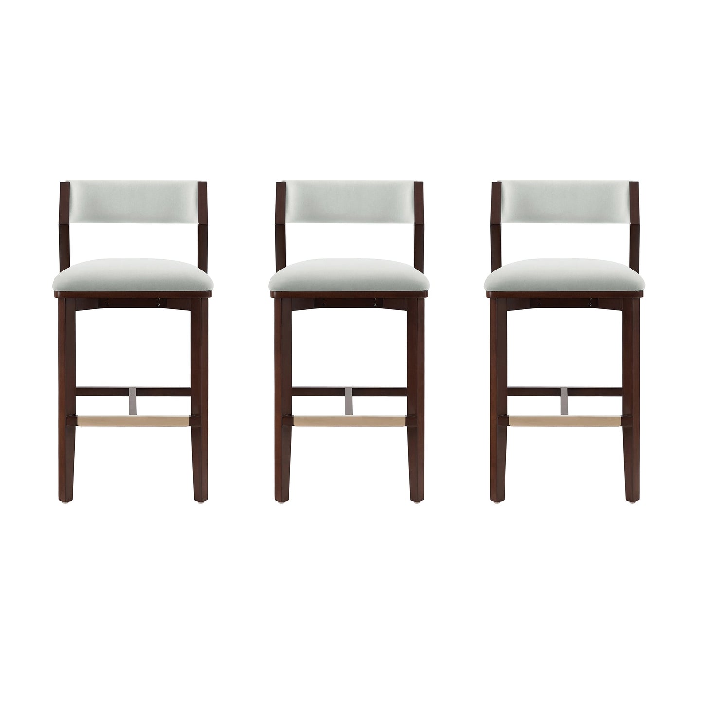 Manhattan Comfort Patricia Barstool - Set of 3