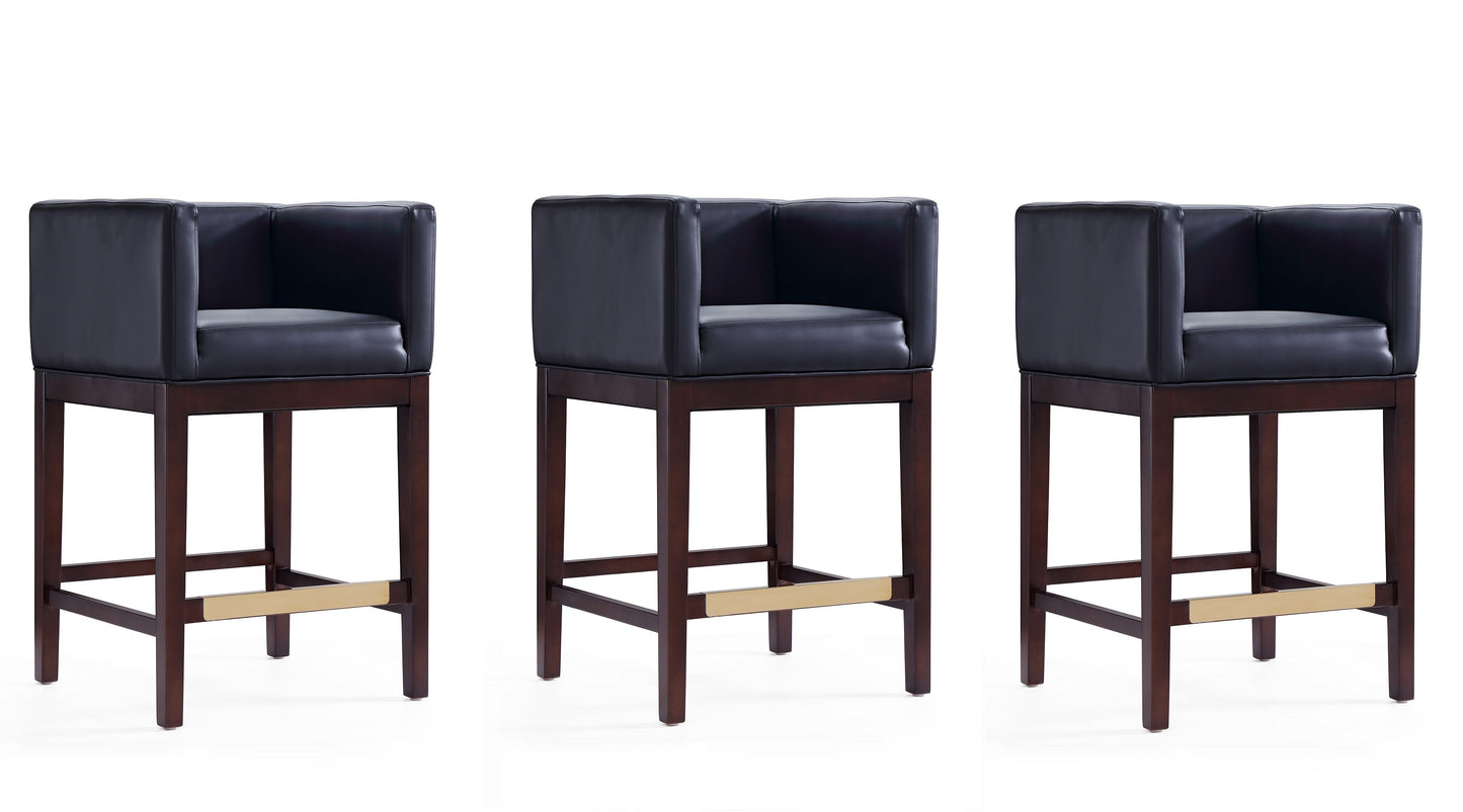 Manhattan Comfort Kingsley Counter Stool - Set of 3