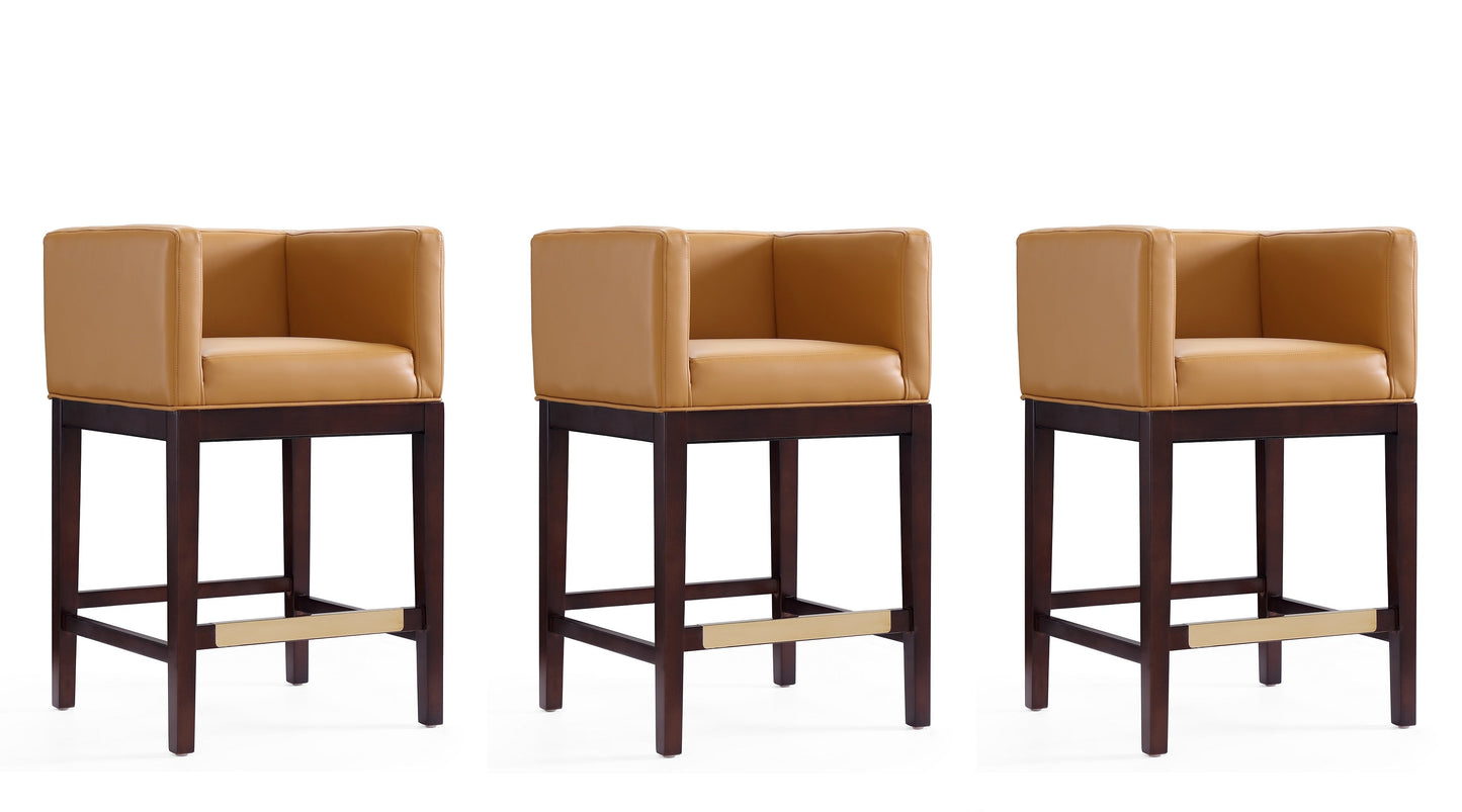 Manhattan Comfort Kingsley Counter Stool - Set of 3
