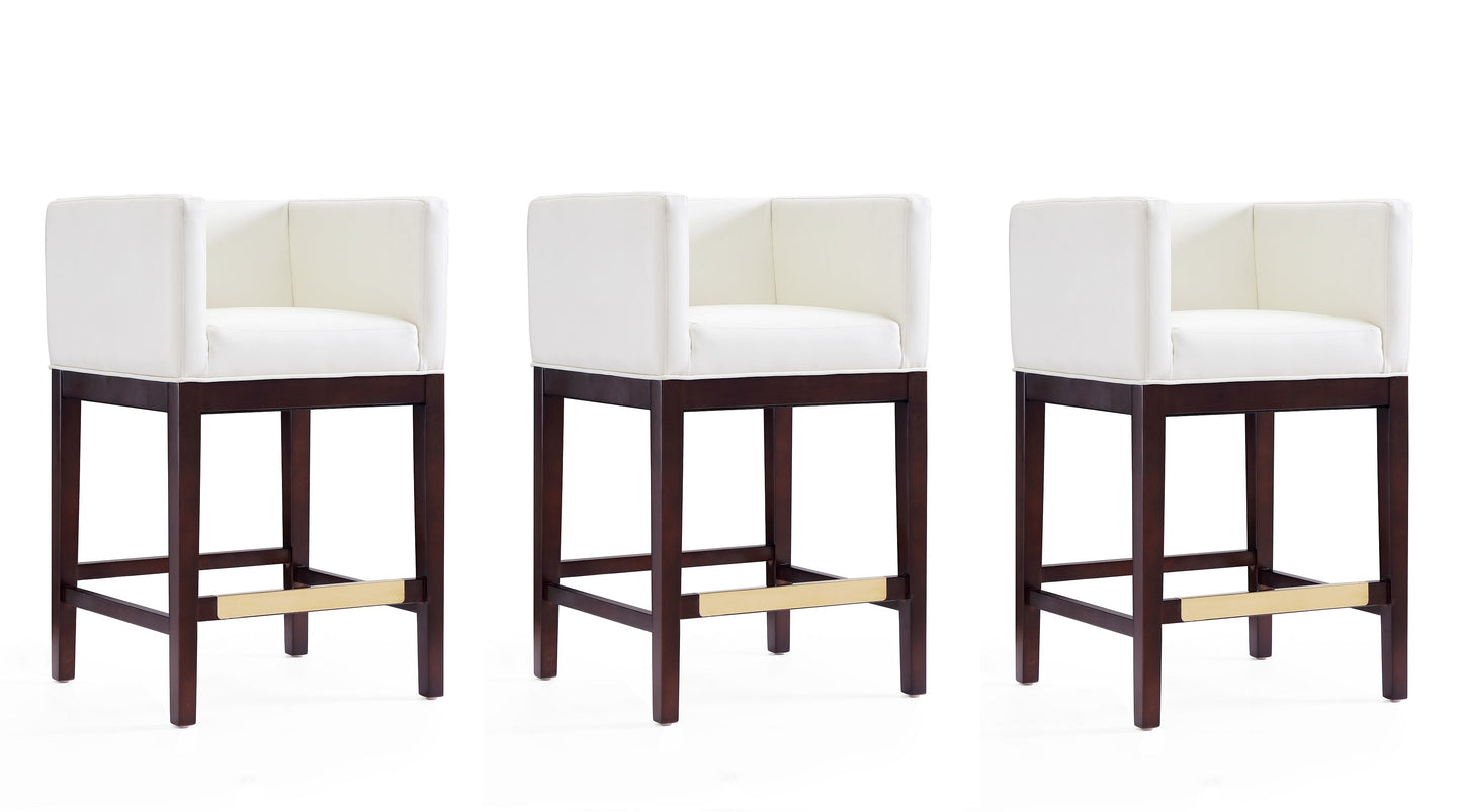 Manhattan Comfort Kingsley Counter Stool - Set of 3