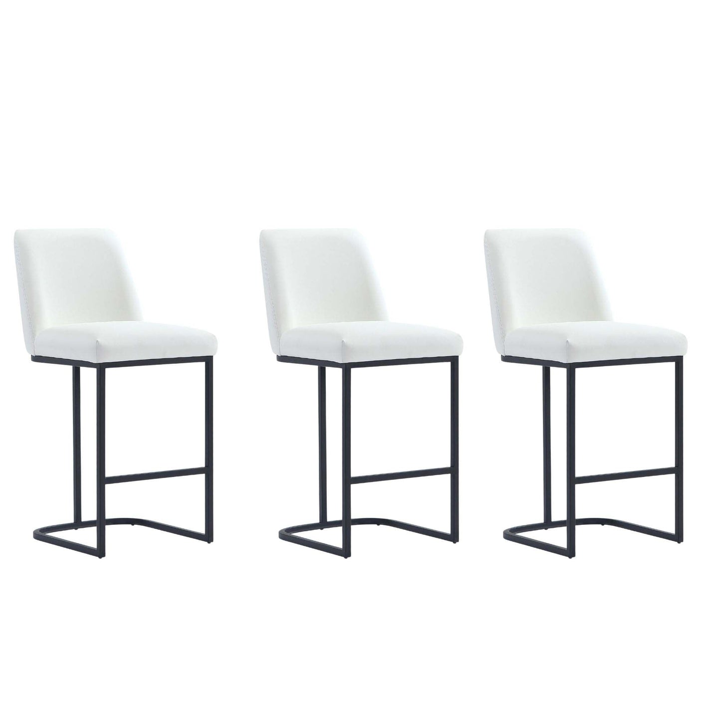 Manhattan Comfort Serena Counter Stool - Set of 3