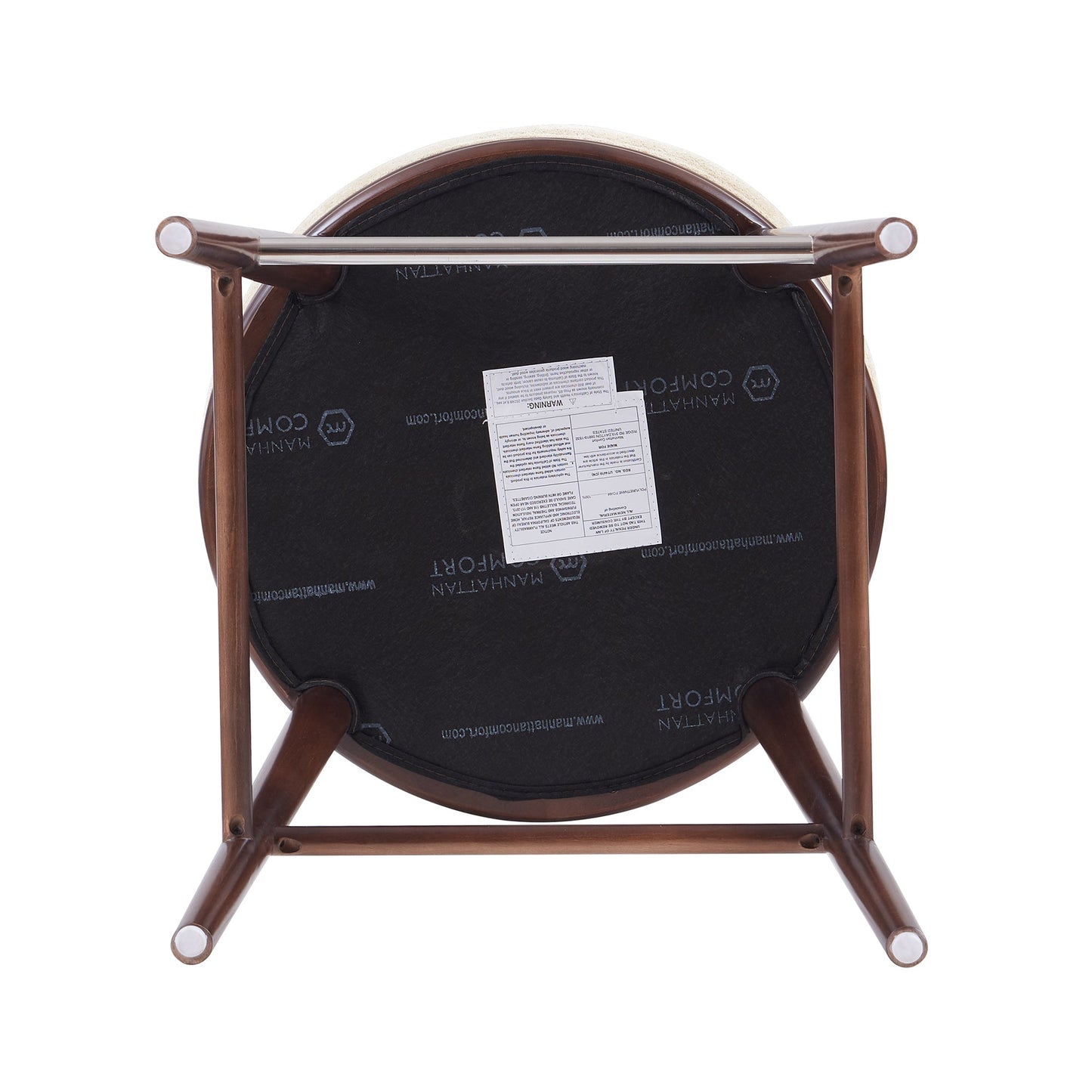Manhattan Comfort Evalyn Counter Stool - Set of 3