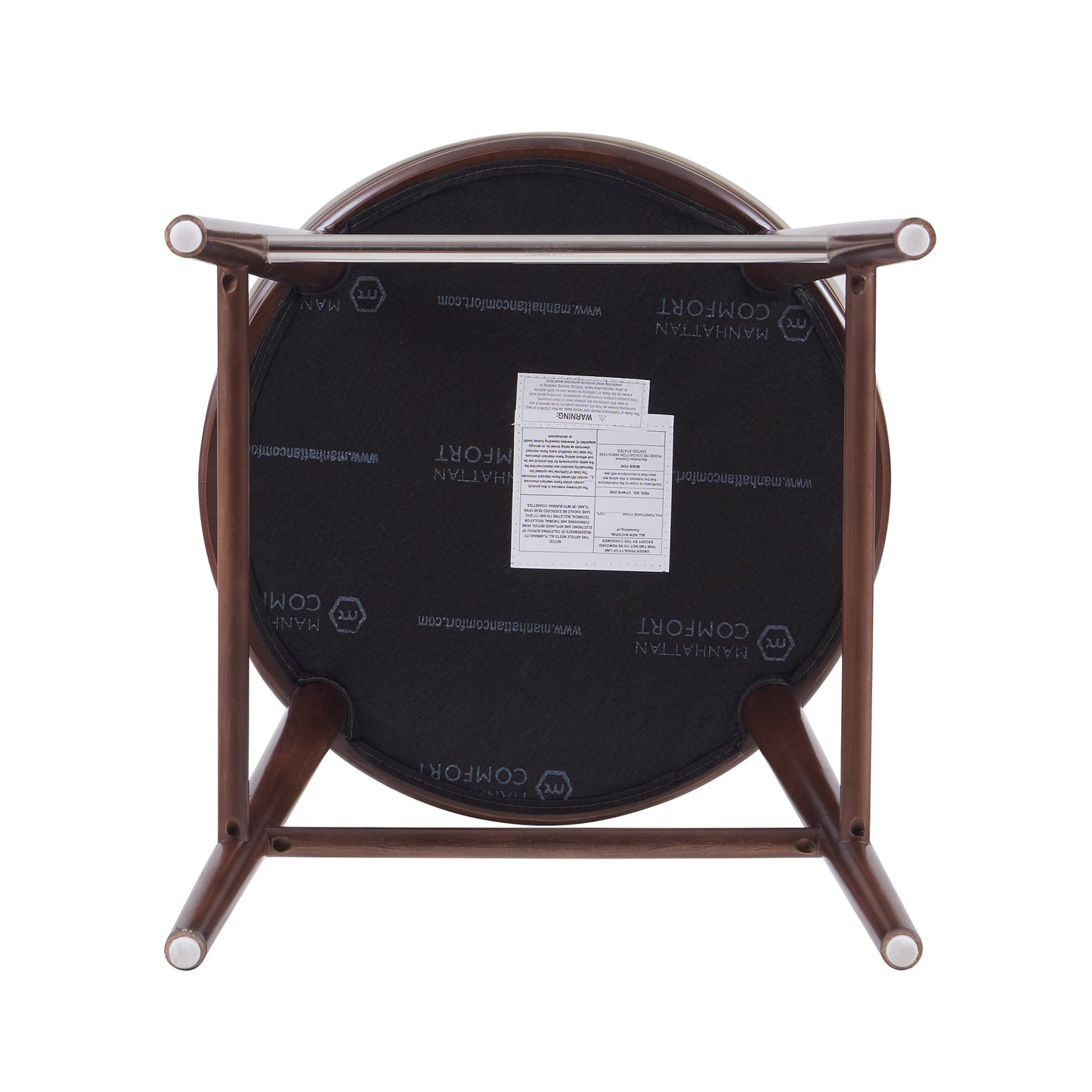Manhattan Comfort Evalyn Counter Stool - Set of 3