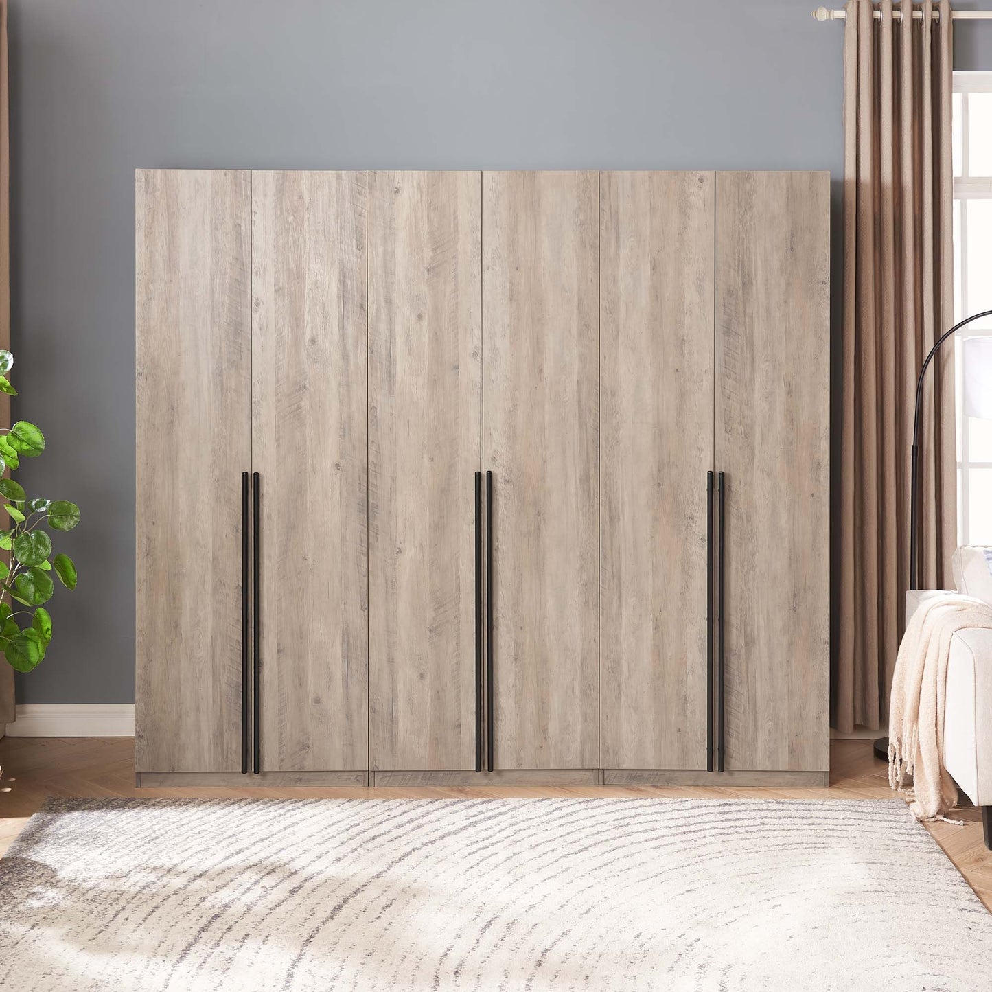 Manhattan Comfort Lee Wardrobe Closet 1.0 - Set of 3