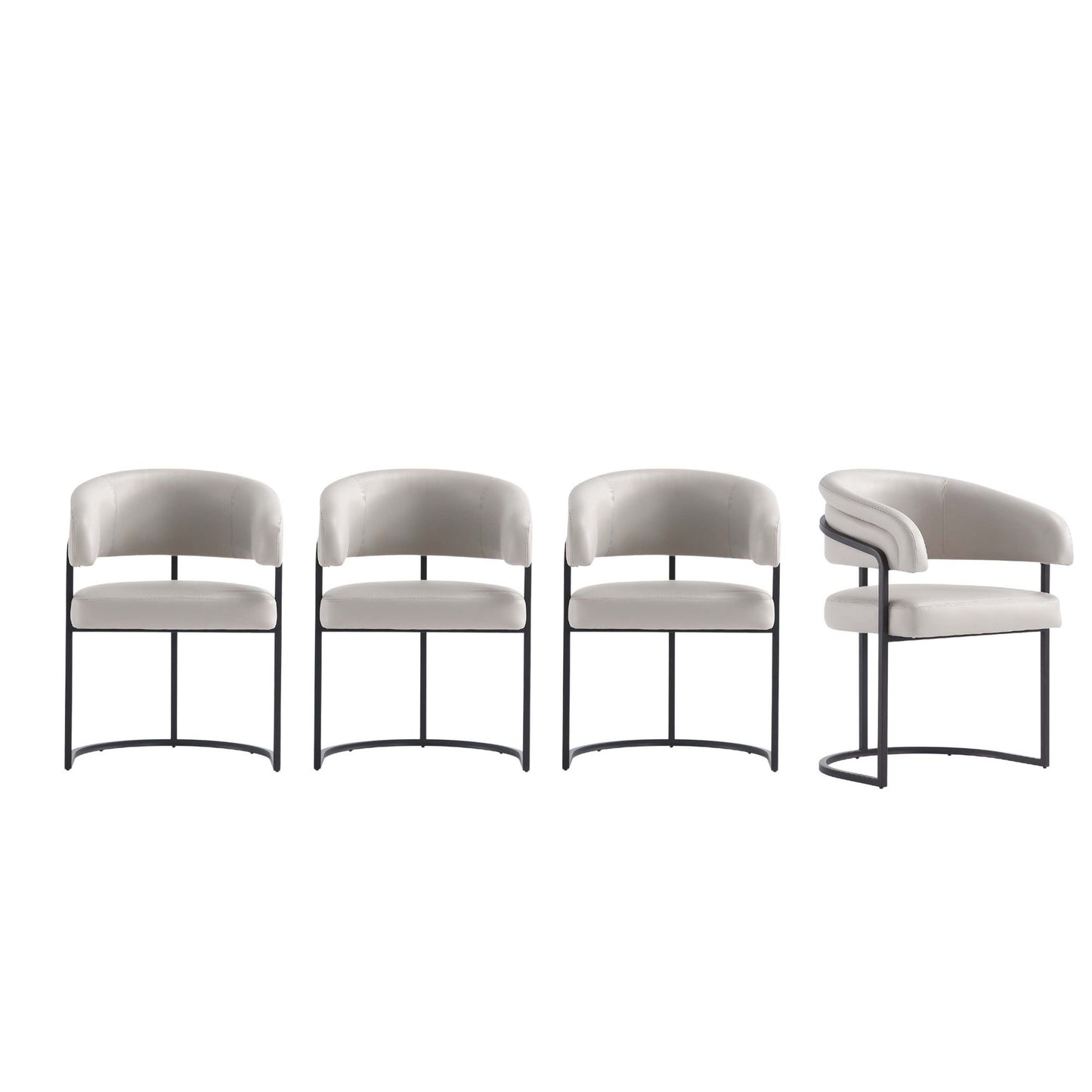 Manhattan Comfort Augusta Dining Chair - Set of 4