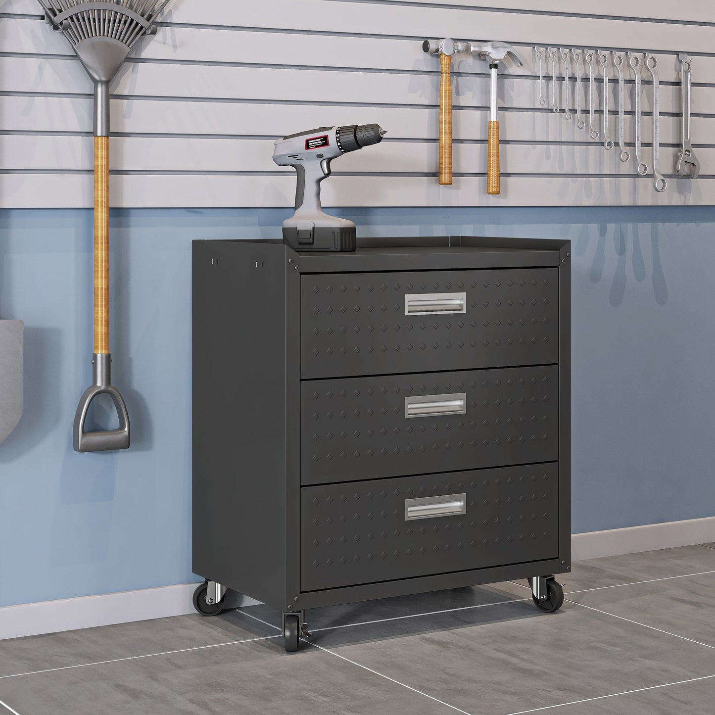 Manhattan Comfort Fortress Garage Cabinet