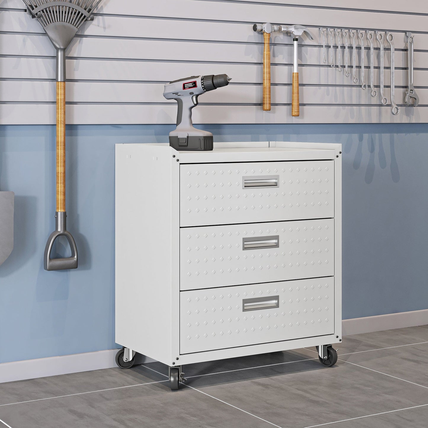 Manhattan Comfort Fortress Garage Cabinet