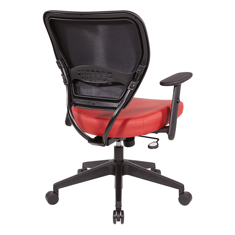 Silver Ion Technology* Dillon Seat and Back Task Chair with Adjustable Angled
Arms and Angled Nylon Base