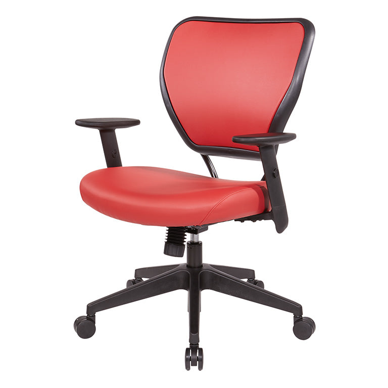Silver Ion Technology* Dillon Seat and Back Task Chair with Adjustable Angled
Arms and Angled Nylon Base