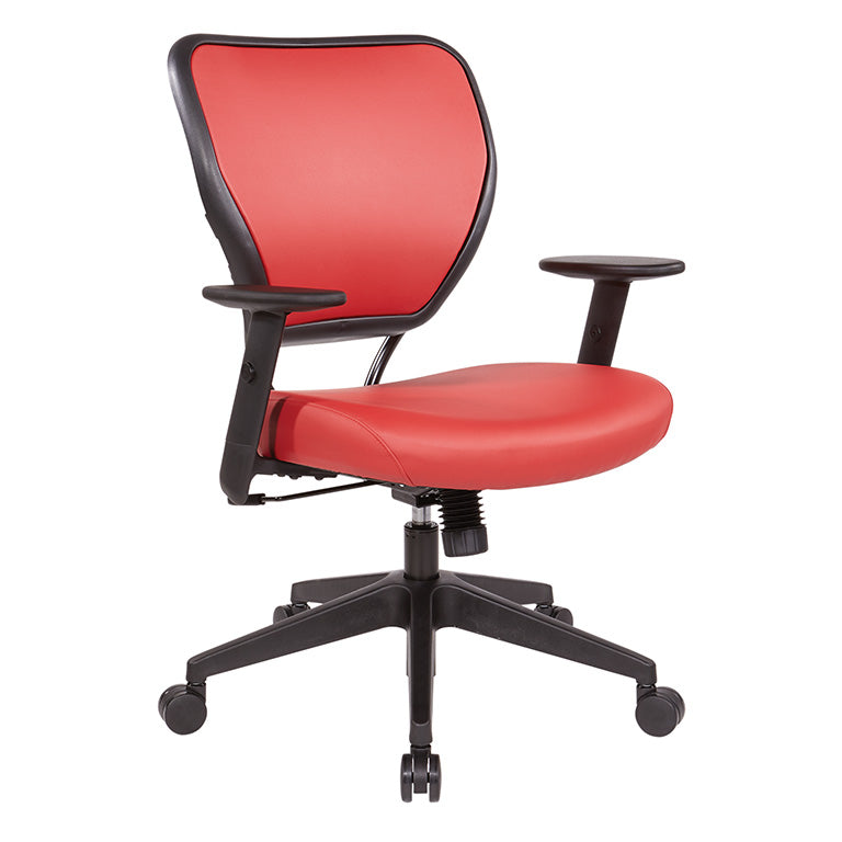 Silver Ion Technology* Dillon Seat and Back Task Chair with Adjustable Angled
Arms and Angled Nylon Base