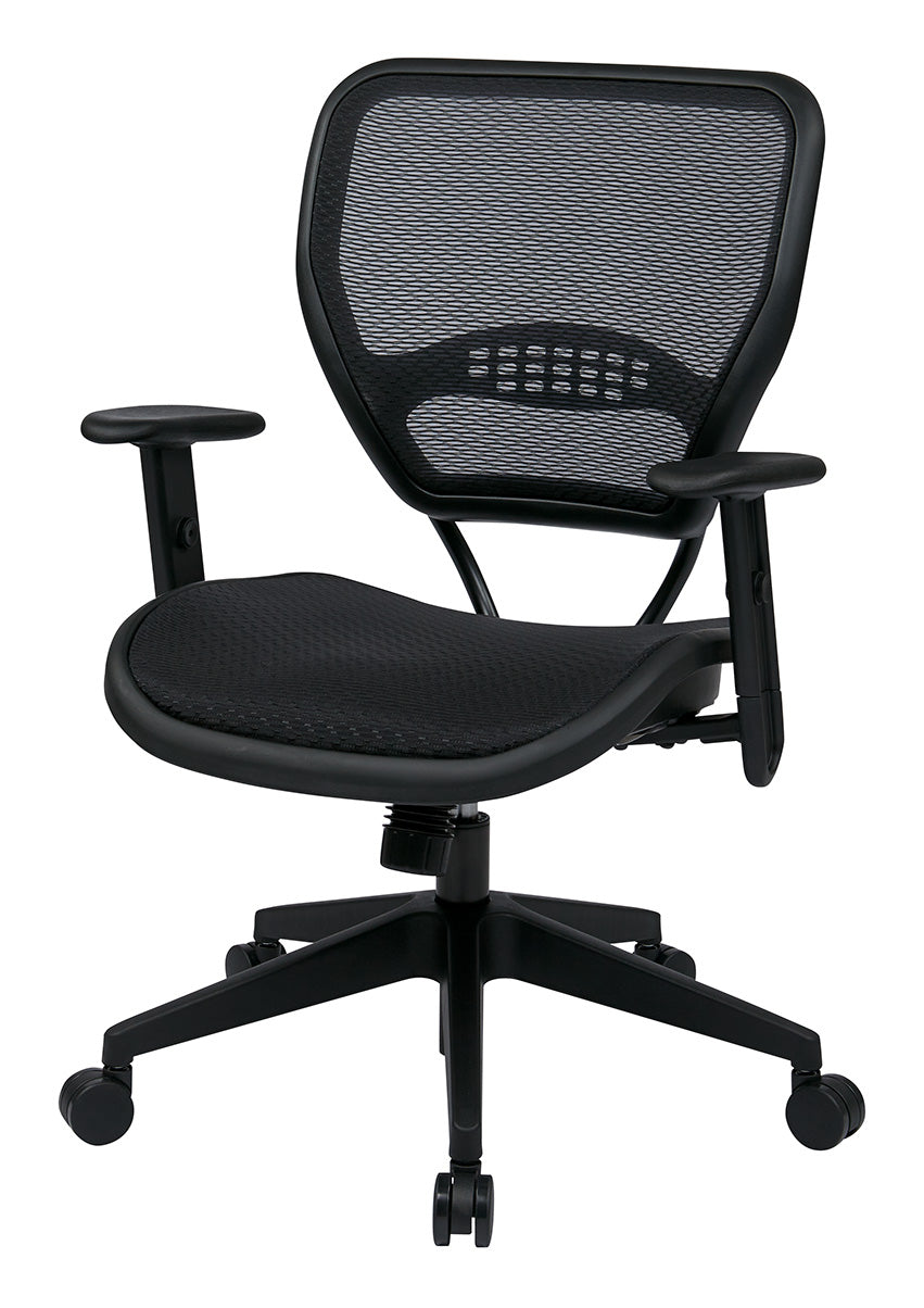 Air Grid® Seat and Back Manager’s Chair with Adjustable Angled Arms and Angled
Nylon Base