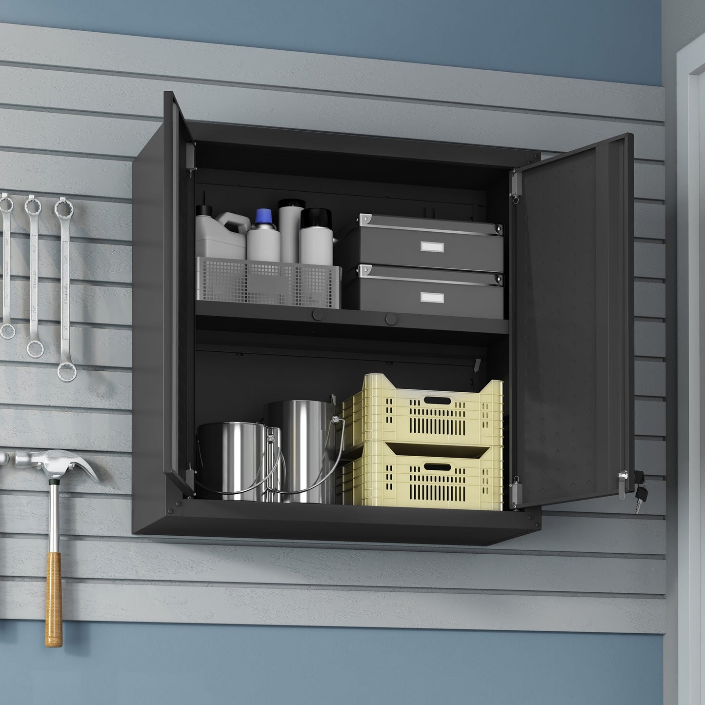 Manhattan Comfort Fortress Garage Cabinet