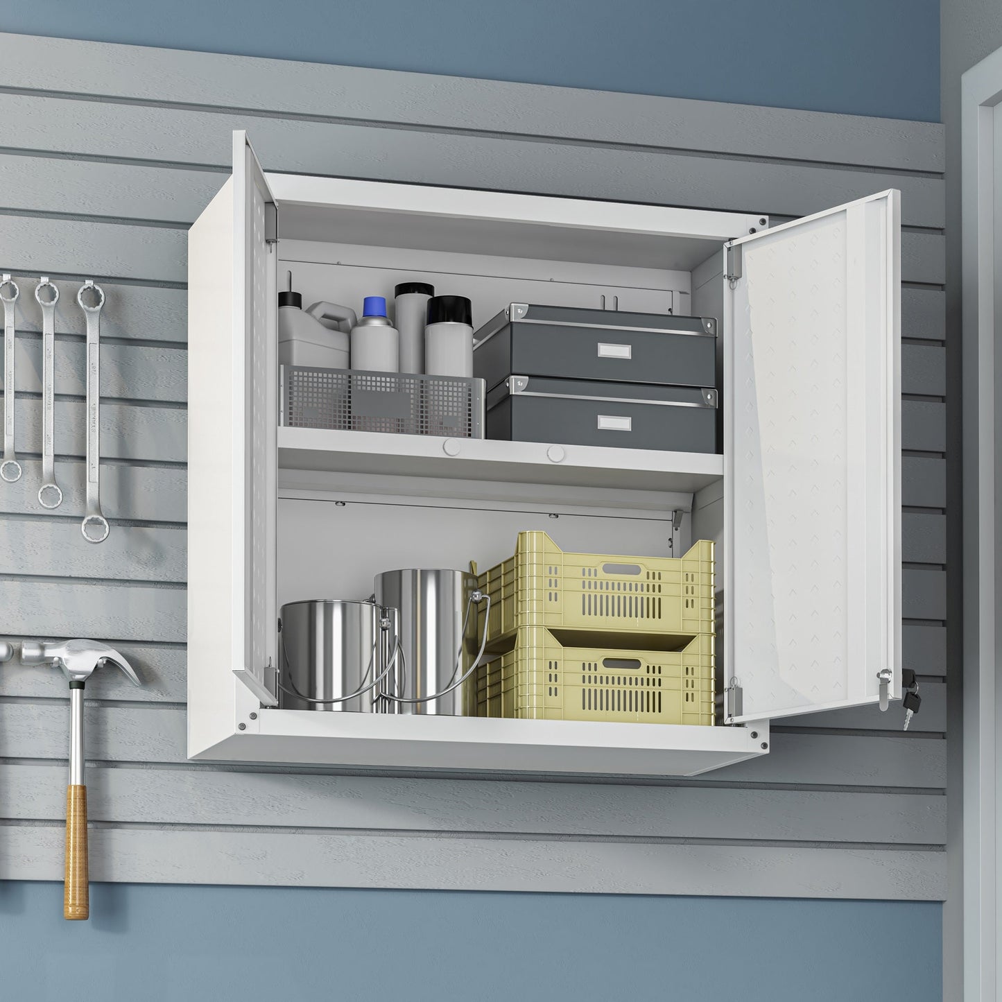 Manhattan Comfort Fortress Garage Cabinet
