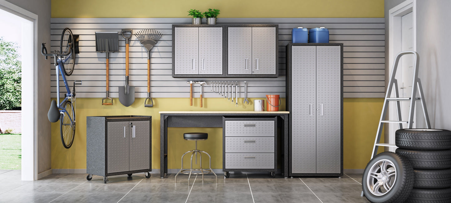 Manhattan Comfort 6-Piece Fortress Garage Set