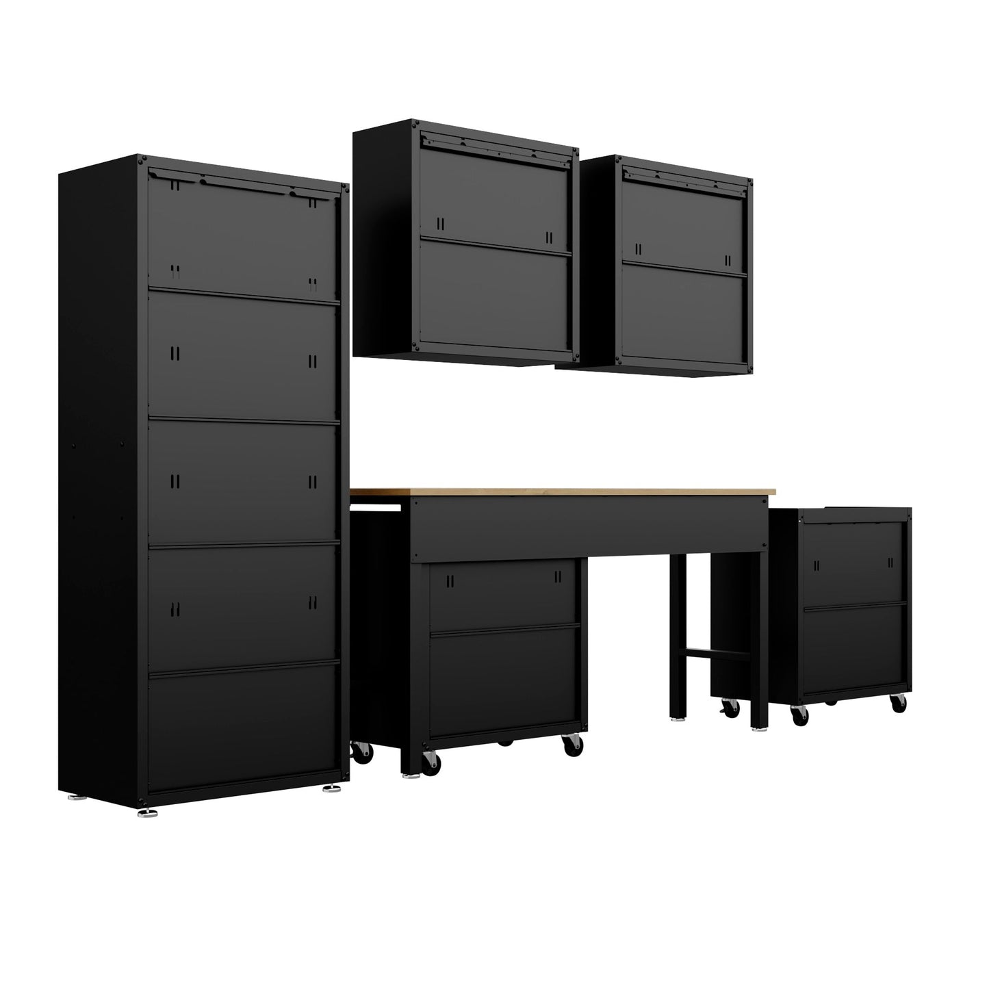 Manhattan Comfort 6-Piece Fortress Garage Set