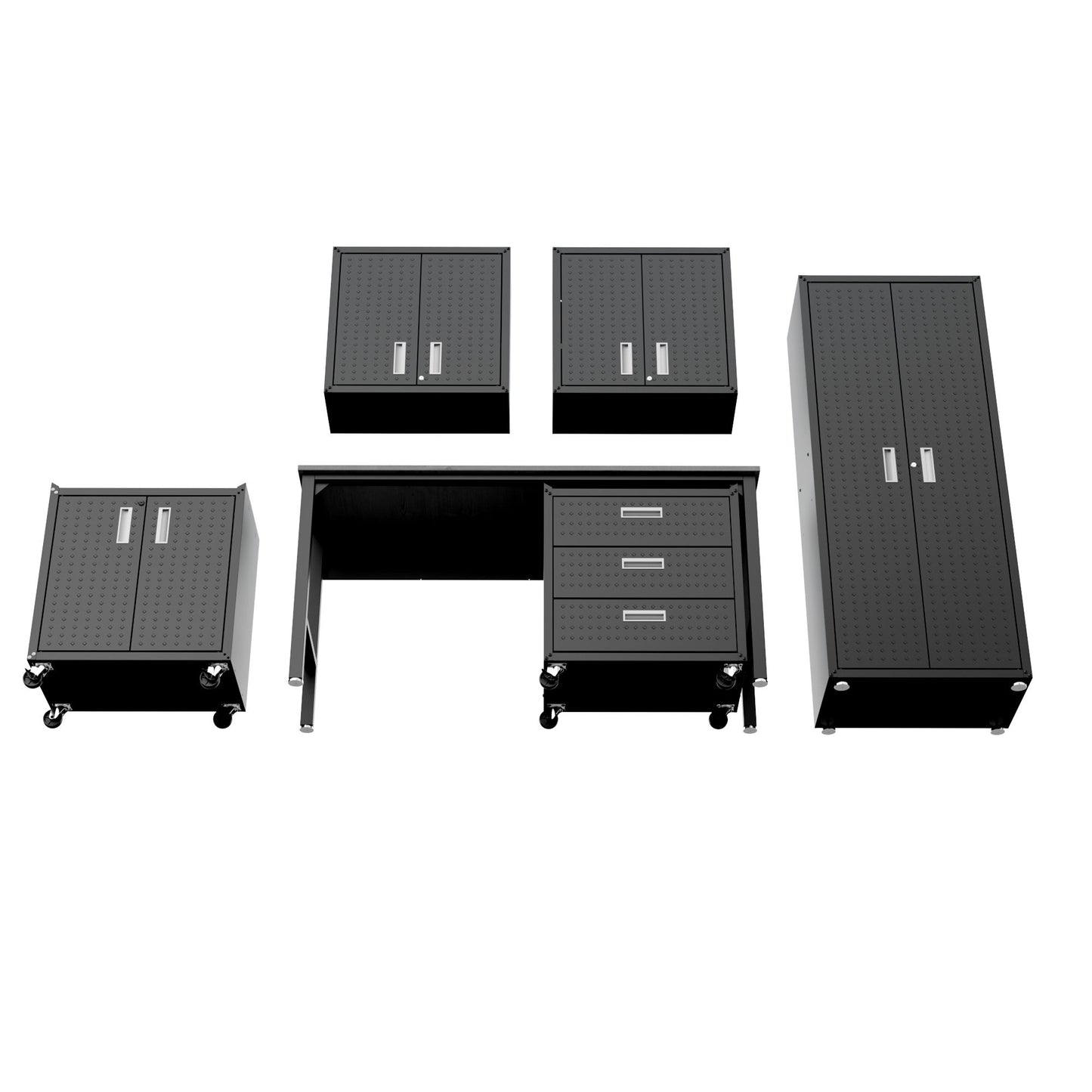 Manhattan Comfort 6-Piece Fortress Garage Set