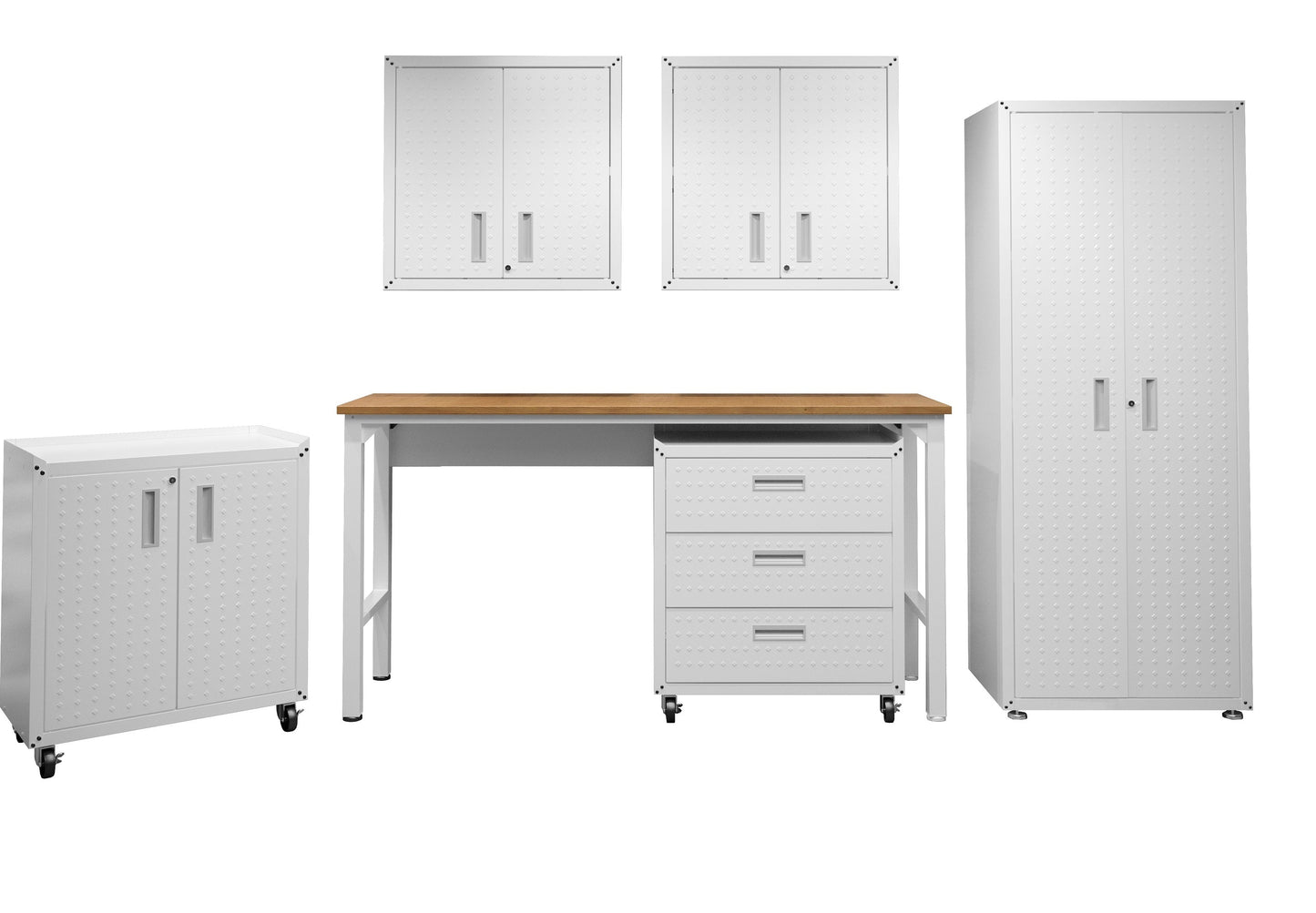 Manhattan Comfort 6-Piece Fortress Garage Set