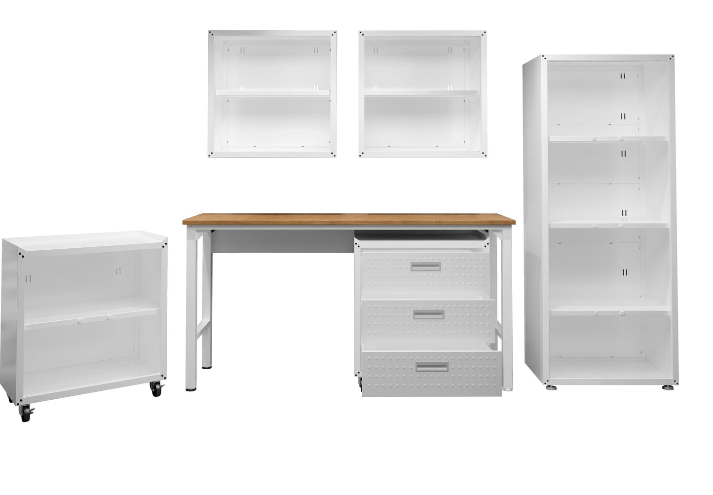 Manhattan Comfort 6-Piece Fortress Garage Set