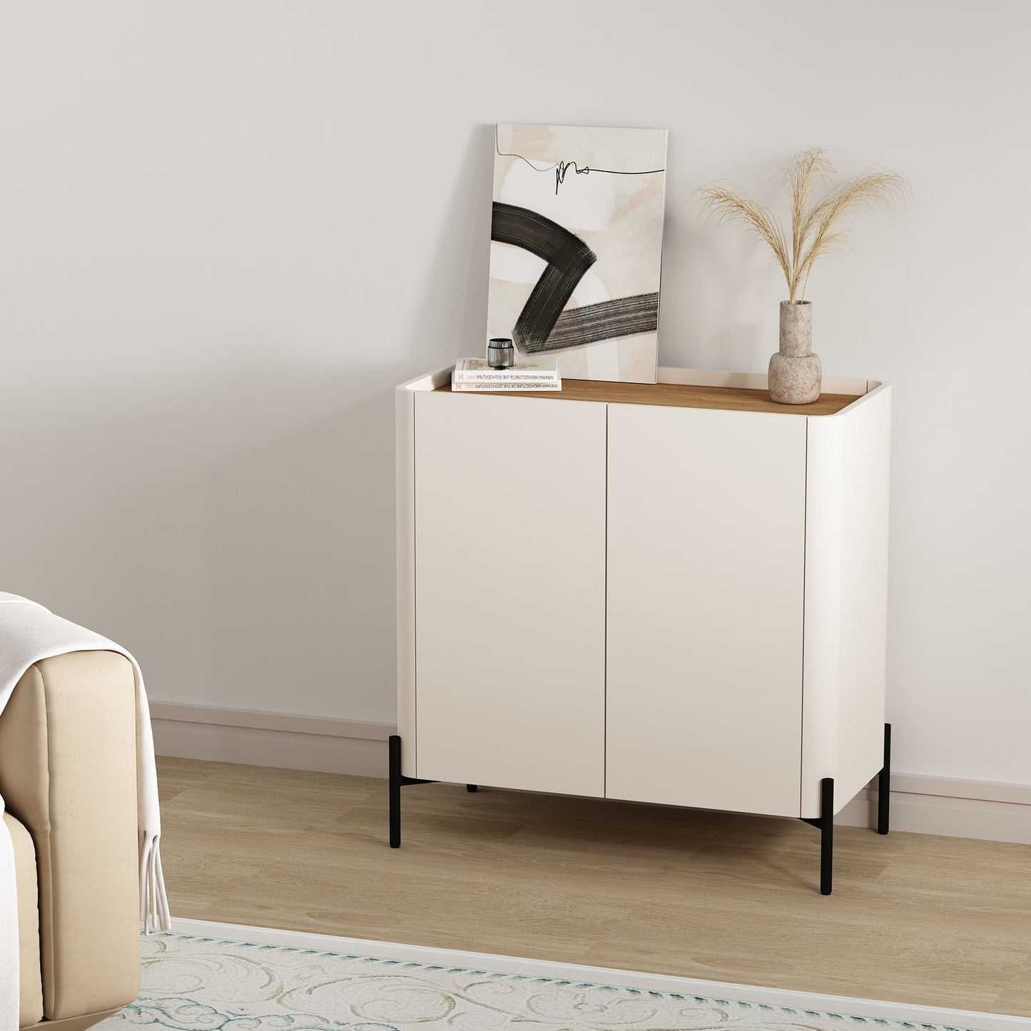Manhattan Comfort Abbey Accent Cabinet