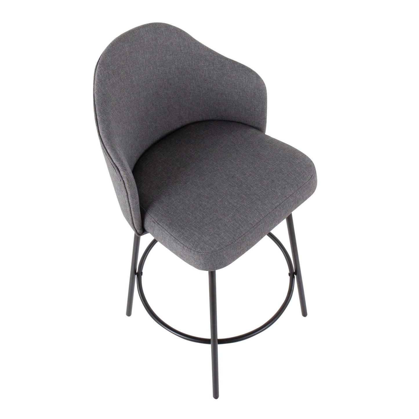 Majestic Office Furniture 26" Fixed-Height Counter Stool - Set of 2