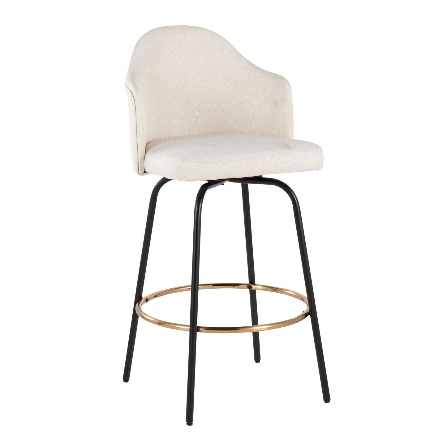Majestic Office Furniture 26" Fixed-Height Counter Stool - Set of 2