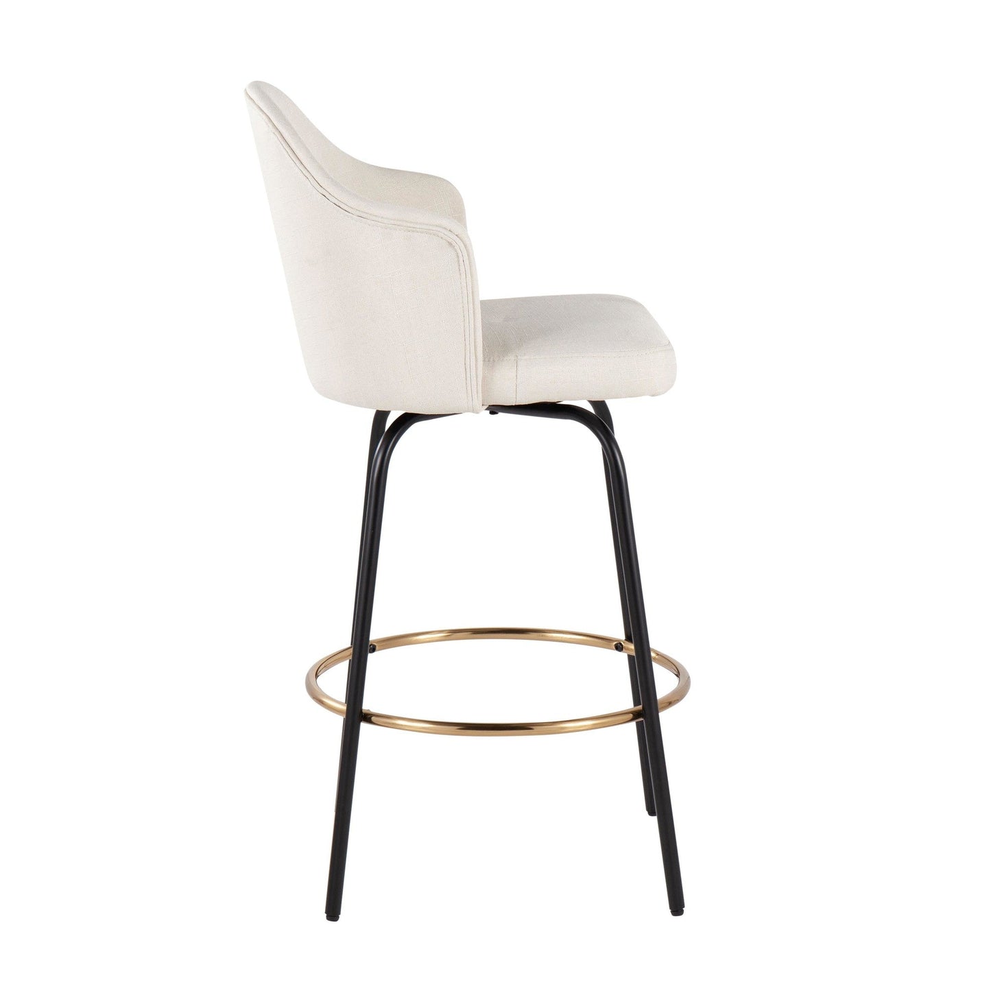 Majestic Office Furniture 26" Fixed-Height Counter Stool - Set of 2