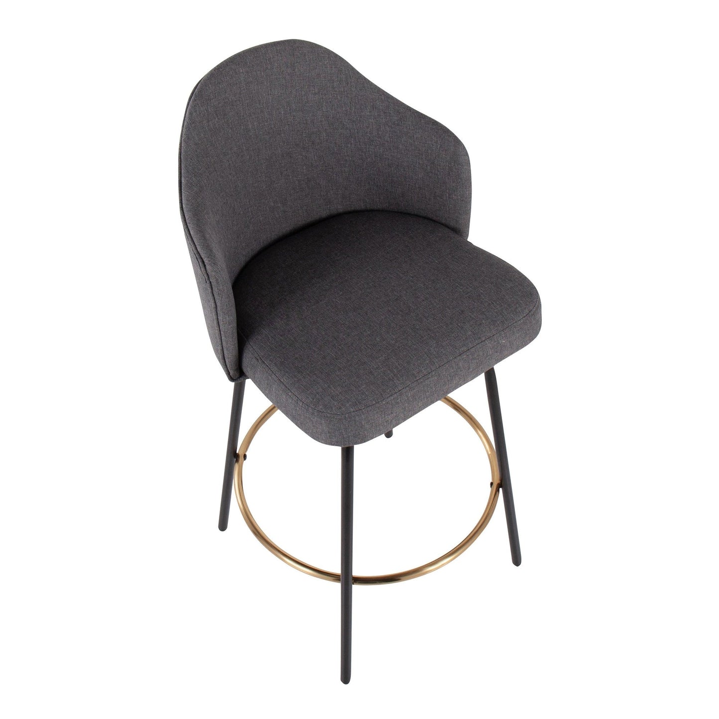 Majestic Office Furniture 26" Fixed-Height Counter Stool - Set of 2