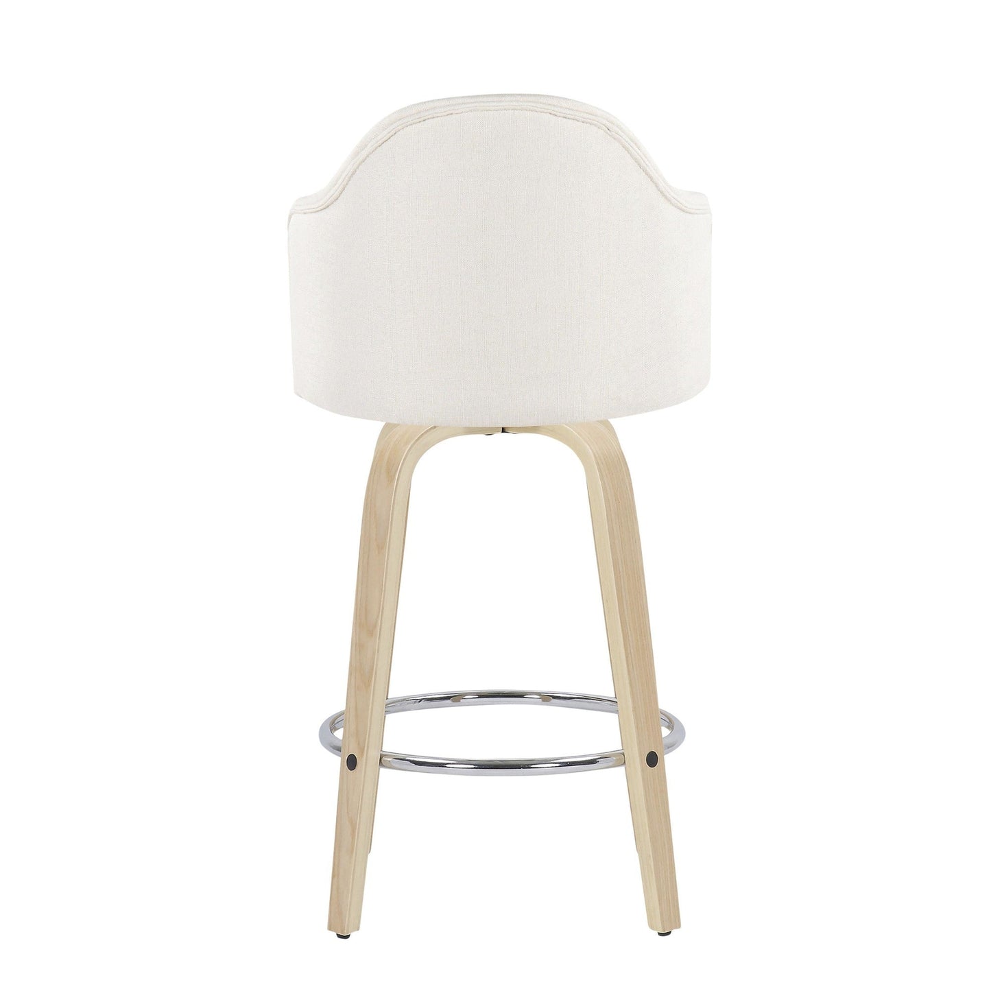 Majestic Office Furniture 26" Fixed-Height Counter Stool - Set of 2