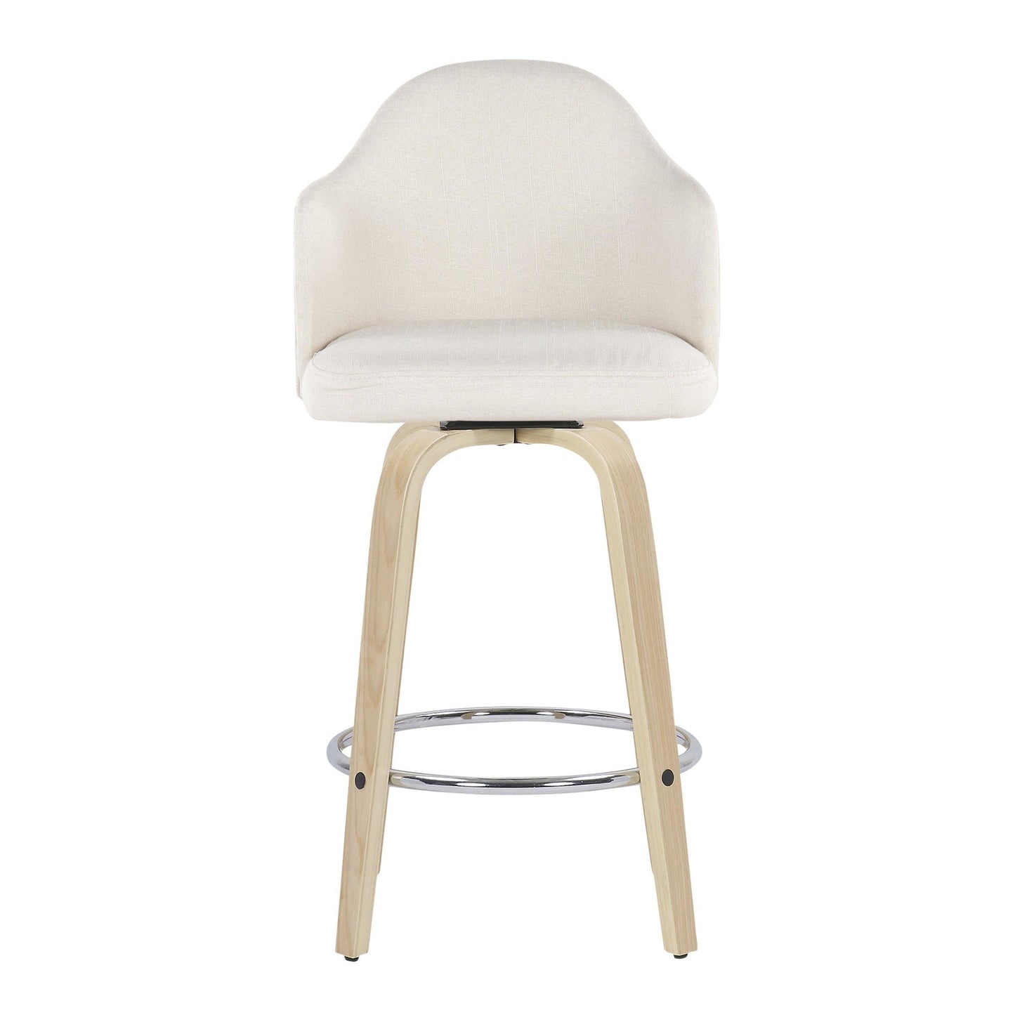 Majestic Office Furniture 26" Fixed-Height Counter Stool - Set of 2