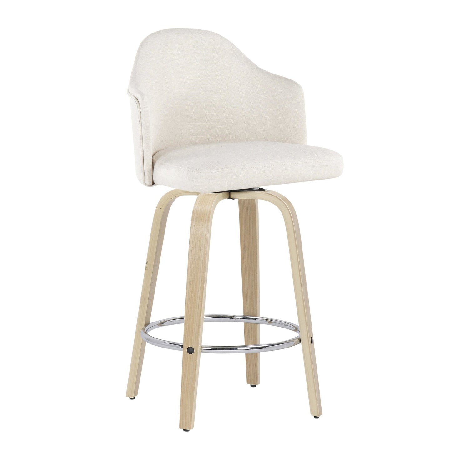Majestic Office Furniture 26" Fixed-Height Counter Stool - Set of 2