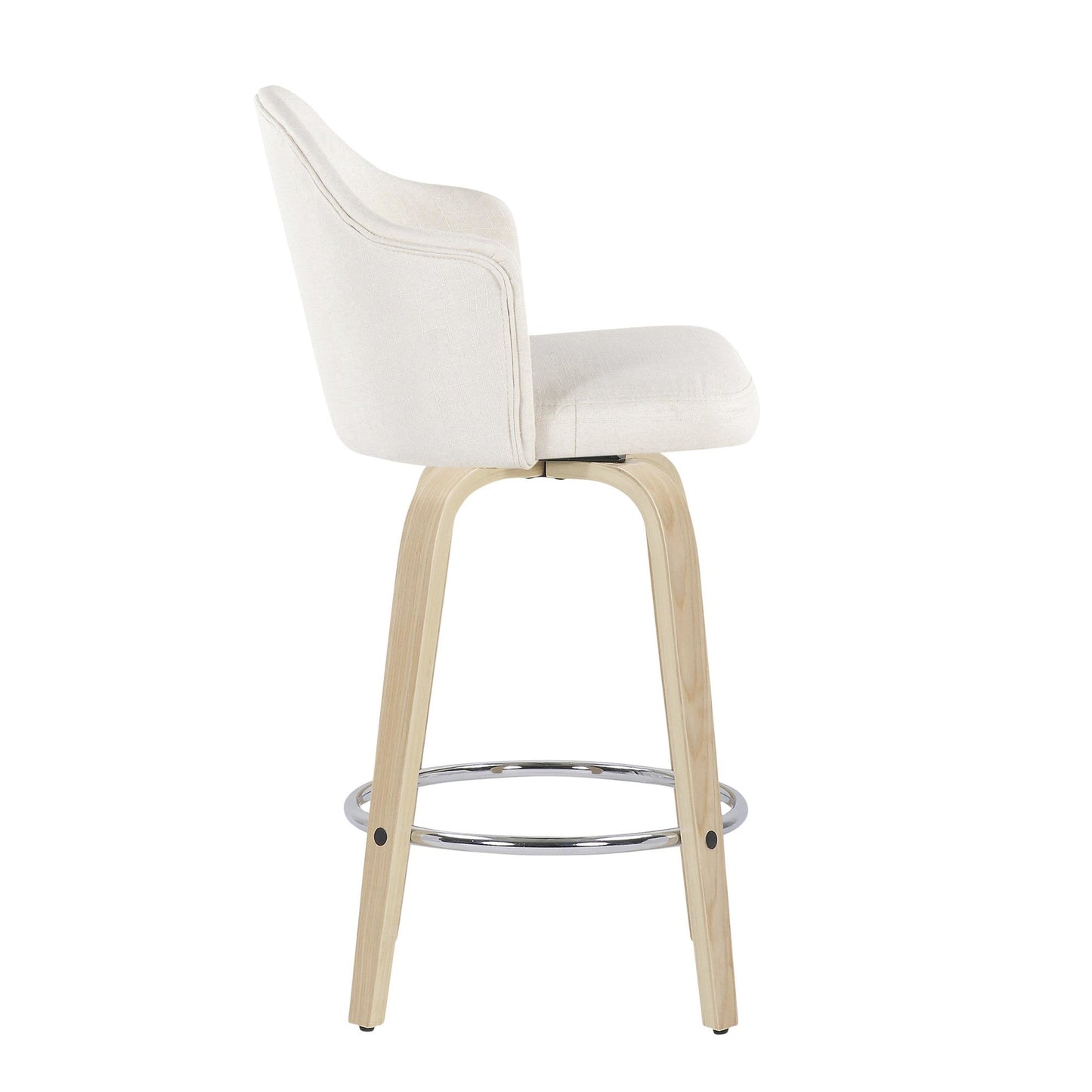 Majestic Office Furniture 26" Fixed-Height Counter Stool - Set of 2
