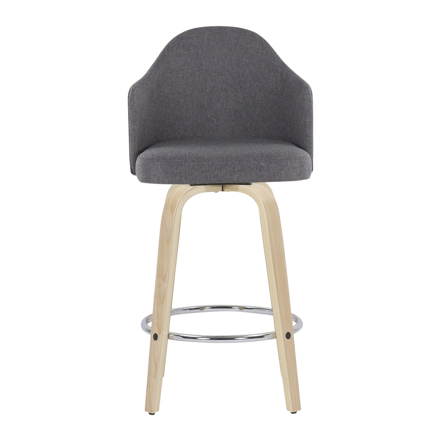 Majestic Office Furniture 26" Fixed-Height Counter Stool - Set of 2