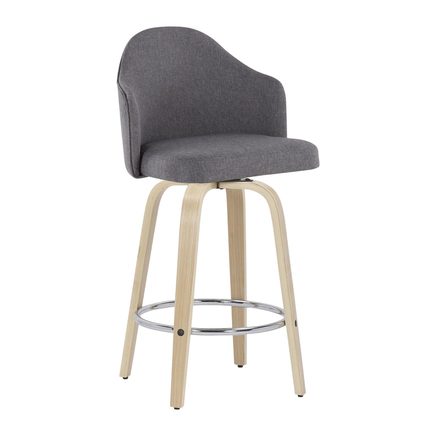Majestic Office Furniture 26" Fixed-Height Counter Stool - Set of 2