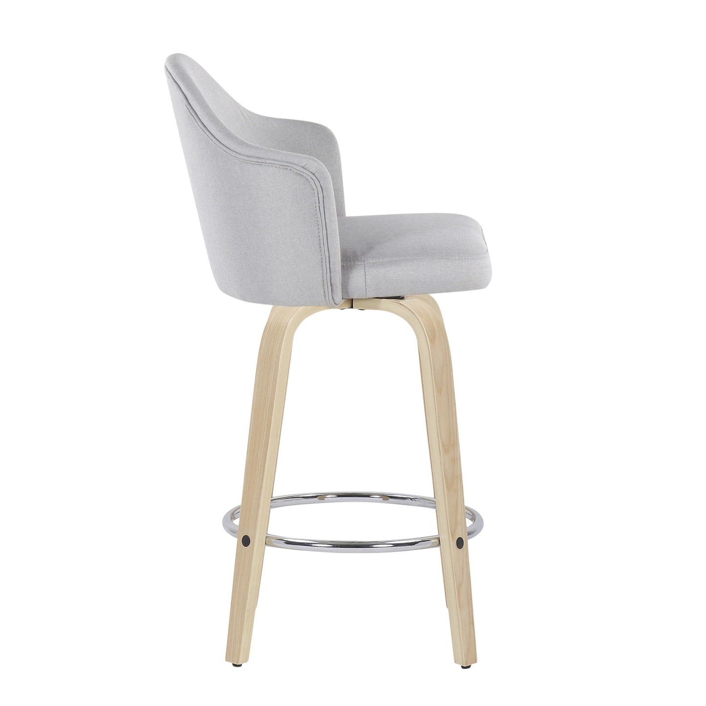 Majestic Office Furniture 26" Fixed-Height Counter Stool - Set of 2