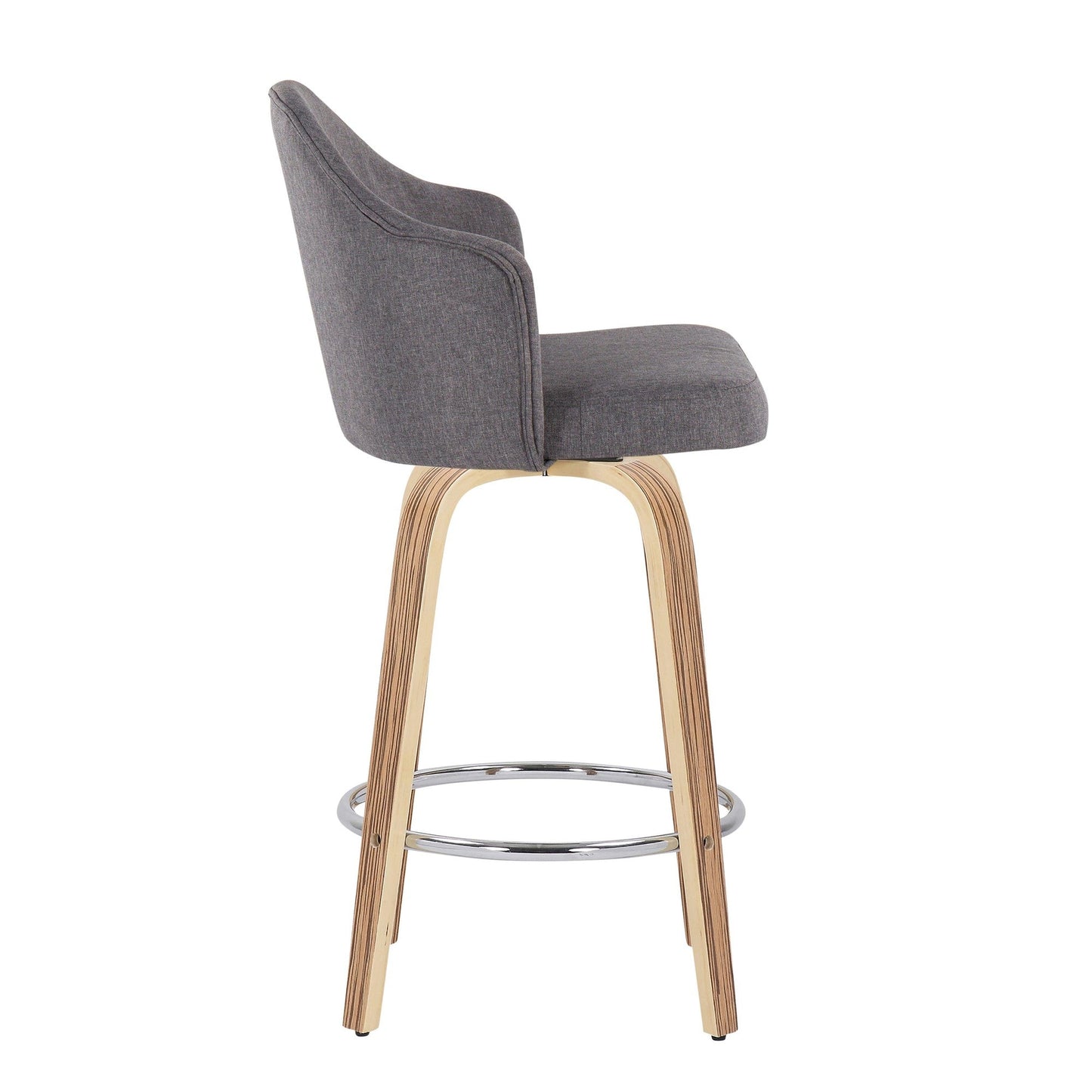 Majestic Office Furniture 26" Fixed-Height Counter Stool - Set of 2