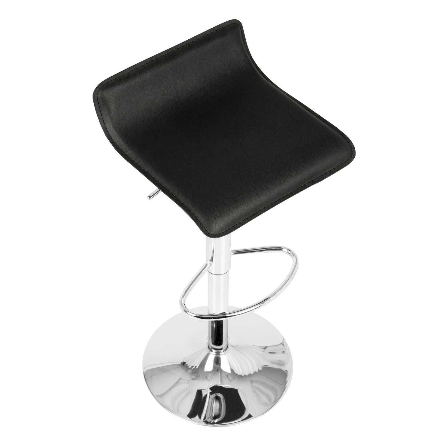 Majestic Office Furniture Adjustable Barstool - Set of 2