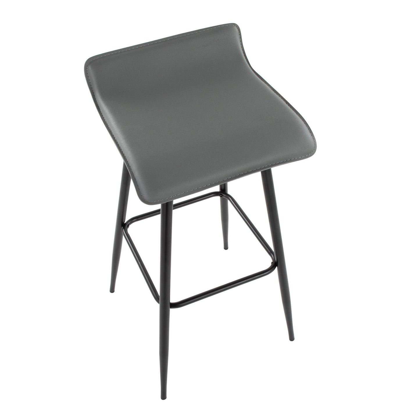 Majestic Office Furniture 30" Fixed-Height Barstool - Set of 2