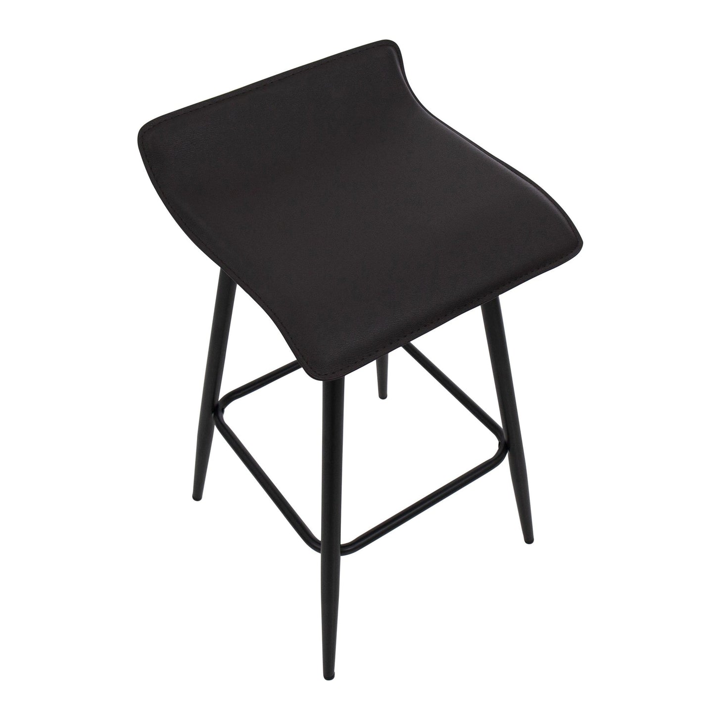 Majestic Office Furniture 26" Fixed-Height Counter Stool - Set of 2