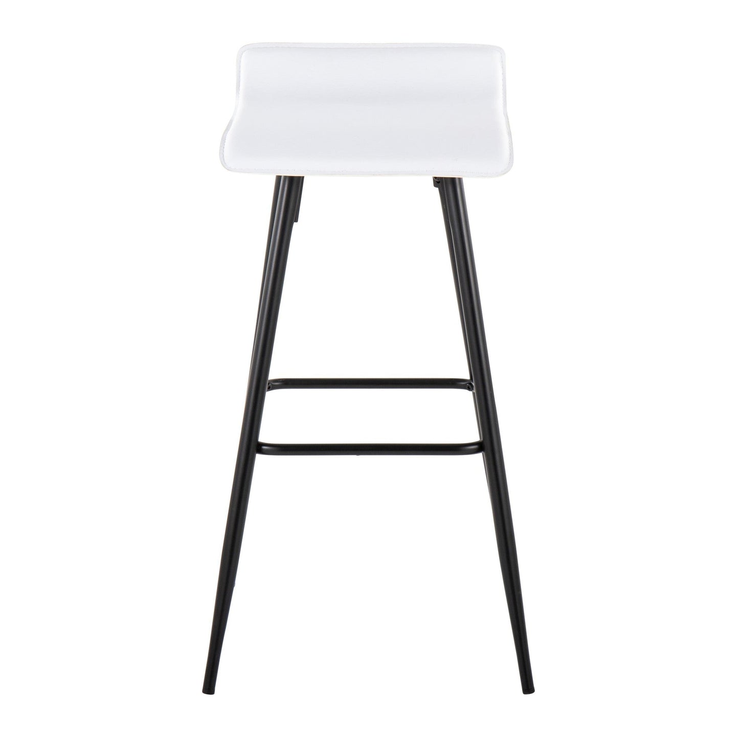 Majestic Office Furniture 30" Fixed-Height Barstool - Set of 2