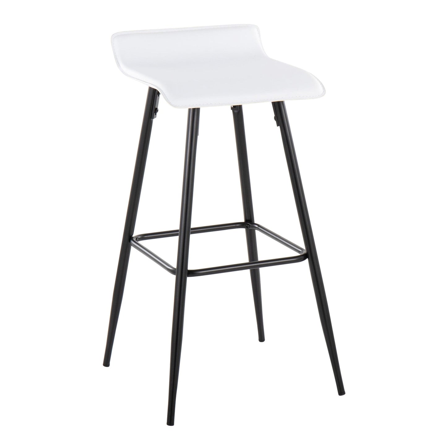 Majestic Office Furniture 30" Fixed-Height Barstool - Set of 2