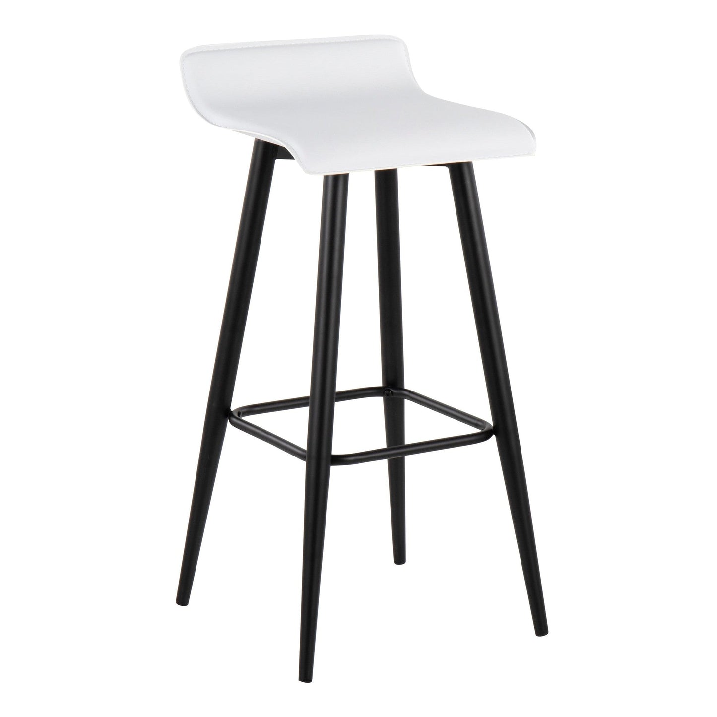 Majestic Office Furniture 30" Fixed-Height Barstool - Set of 2