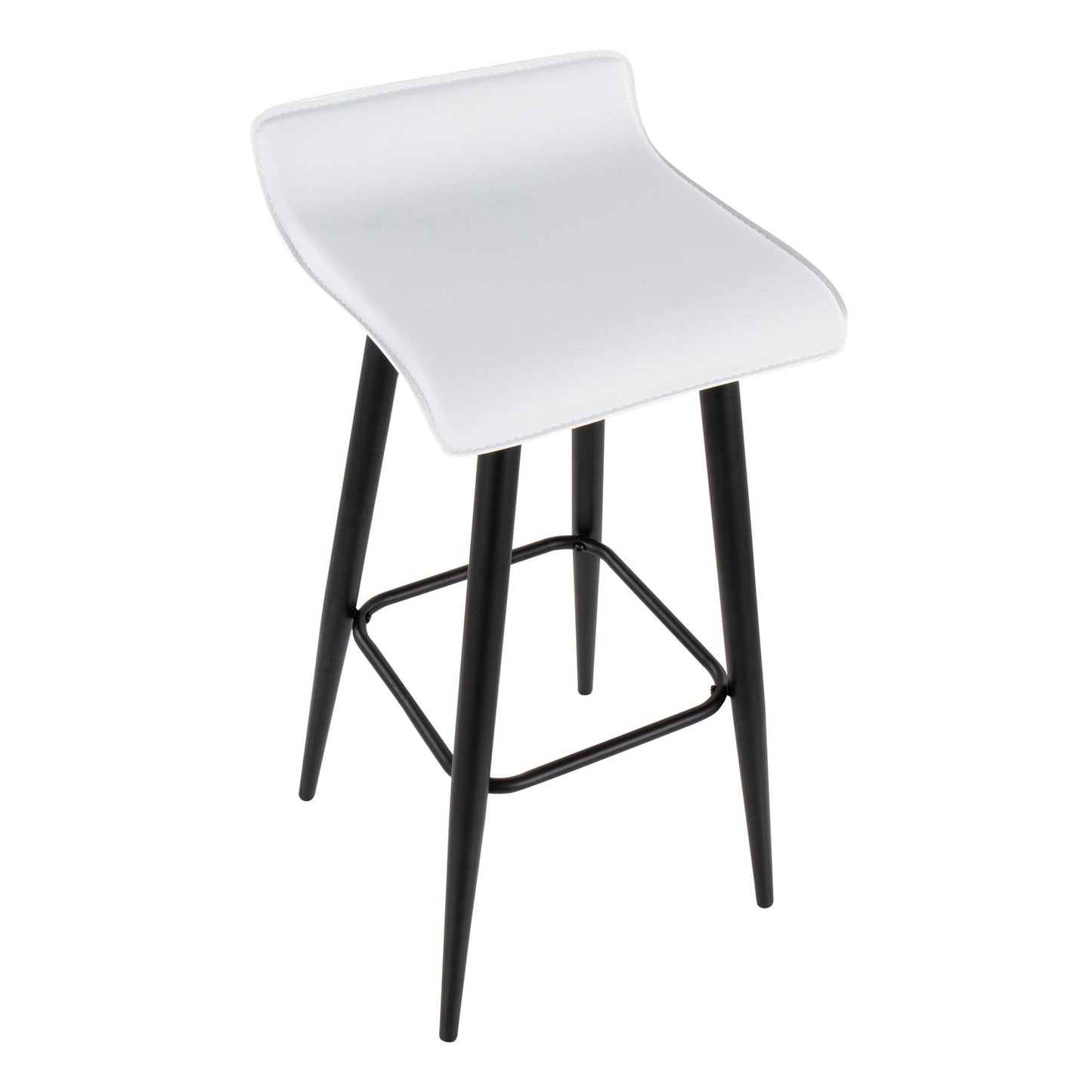 Majestic Office Furniture 30" Fixed-Height Barstool - Set of 2