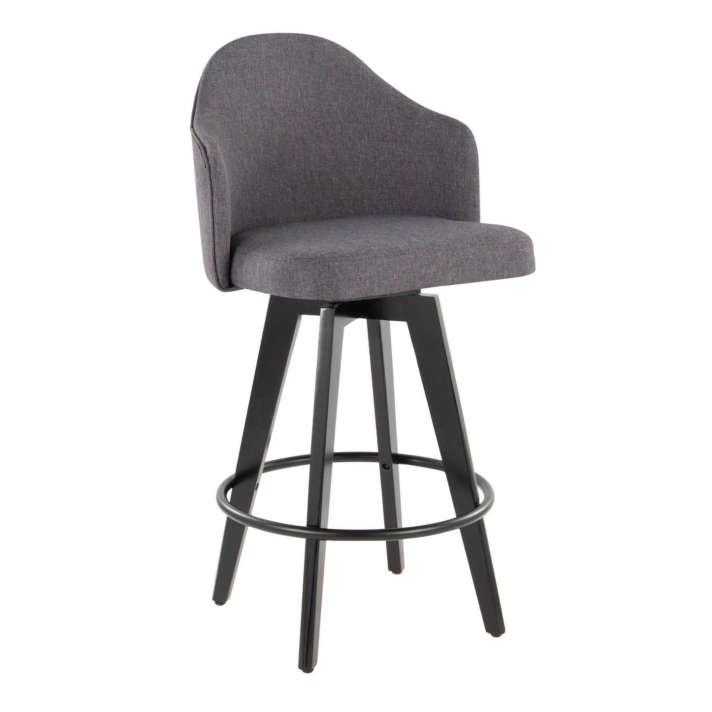 Majestic Office Furniture 26" Fixed-Height Counter Stool - Set of 2