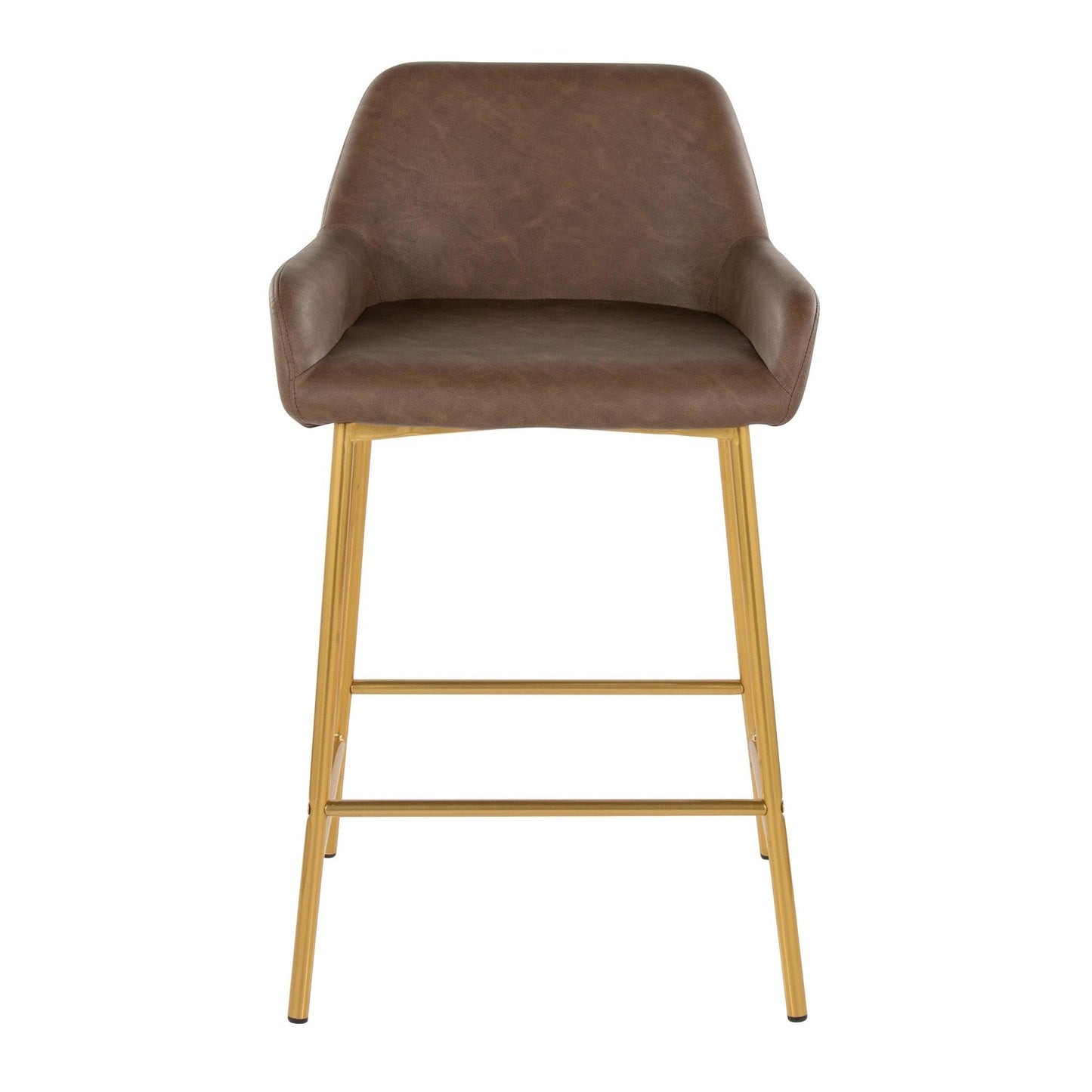 Majestic Office Furniture 24" Fixed-Height Counter Stool - Set of 2